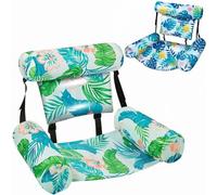 X2 Amaca Galleggiante per Piscina. Amaca da Piscina Gonfiabili. Resistenti Per Adulti, Perfetti Per Feste, Estate, Mare, Lago E Momenti Di Relax In Acqua. (X2 Amaca Tropicale)