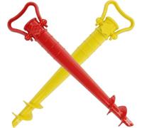 X2 Clavafacil Ombrellone da spiaggia. Clava Ombrellone Spiaggia. Piedino per ombrellone, resistente, leggero e durevole. Supporto Ombrellone Spiaggia Ideale Accessori da Spiaggia.