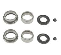 X2 Cuscinetto + Anello Di Braccio Treno Posteriore Asse per Peugeot 206 5131A6S2