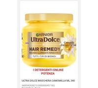 X2 GARNIER ULTRA DOLCE MASCHERA ILLUMINANTE RIPARATRICE CAMOMILLA E MIELE