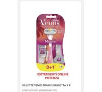 12pz Gillette Venus Miami Rasoio monouso lametta donna 3 lame