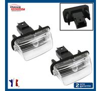 X2 Illuminazione Luce Targa Per C3 C4 C5 206 307 308 = 6340A3