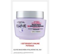 X2 L'OREAL PARIS ELVIVE MASCHERA HYDRA HYALURONIC 72H IDRATAZIONE PROFONDA