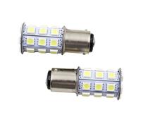 X2 Luci Posizione BAY15D 1157 P21/5W Lampade Led 18 Smd BIANCO GHIACCIO