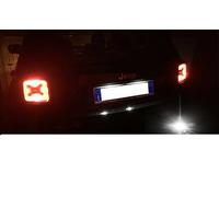 X2 LUCI TARGA T10 W5W 9 SMD CANBUS NO ERRORE BIANCO FREDDO PER JEEP RENEGADE