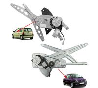 X2 Monte Vetro Lato Sinistro + Motore per Renault Twingo II C06_Cn0_8200051780