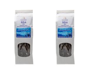 x2 Sea Veg Dillisk Dulse essiccato alga irlandese snack nutriente commestibil...
