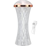 x2DfY7p per Uso Domestico Umidificatore Ambientale da Tavolo USB con Illuminazione Colorata con Struttura cristallina e umidificazione silenziosa for la Camera da Letto del dormitorio Domestico