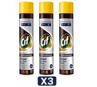 X3 CIF PROFESSIONAL LUCIDANTE MOBILI LEGNO 400ML SPRAY WOOD POLISH PRO FORMULA