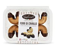 X3 Confezioni Biscotti "Ferri di cavallo" con cioccolato fondente 200g CODICE E