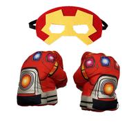 X3 COPPIE GUANTI BOXE PUGNI BAMBINI HERO MARVEL Captain America Spider Man Hulk