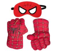 X3 COPPIE GUANTI BOXE PUGNI BAMBINI HERO MARVEL Captain America Spider Man Hulk