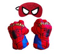 X3 COPPIE GUANTI BOXE PUGNI BAMBINI HERO MARVEL Captain America Spider Man Hulk