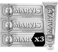 X3 Dentifricio Marvis Whitening Mint da 85ml Sbiancante Originale in Confezione