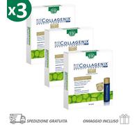 x3 ESI Biocollagenix Forte 10 Drink Collagene Marino e Acido Ialuronico +OMAGGIO