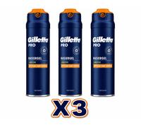 X3 Gillette Pro Gel da Barba Sensitive 200 ml - Advanced Glide Formula Sensibile
