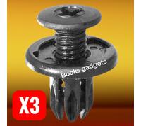 X3 Per Honda Prelude 1992-2001 Rivetto per Minigonne laterali 91503SP000
