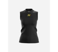 X3 Por Tres Svezia W - T-shirt Tennis - Donna - Nero M