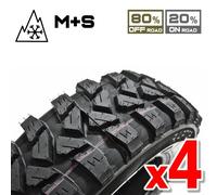 X4 215/70 R16 RAPTOR Pneumatici 104Q 4x4 Off Road Fuori Strada Gomme MT M+S