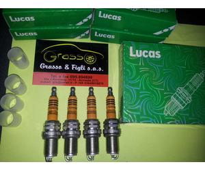 X4 Candela Candele LUCAS PRSB7E6 POWER bougie SPARK PLUG Zündkerze BOSCH FR7DC+