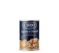 X4 Cirio Legumi eCereali Orzo Farro Fagioli Borlotti Lenticchie Codice P 410g