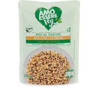 X4 Confezioni Mix al vapore di bulgur e quinoa 100% Vegetale 250g