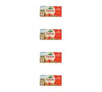 X4 confezioni Valfrutta al vapore polpa gran cubetti 3 x 400 g codice P