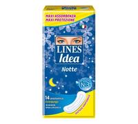 X4 LINES ASSORBENTI IDEA NOTTE X 14 TOTALE X 4 CONFEZIONI
