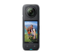 Insta360 X4 Pack Moto - Action Cam 360° 8K Impermeabile, Video Grandangolari in 4K, Effetto selfie stick invisibile, Autonomia Batteria 135 min, Editing IA, Stabilizzazione, Sport, No Micro SD