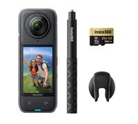 X4 Starter Pack Action Cam 360° 8K Impermeabile Video Grandangolari in 4K Selfie