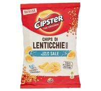 X5 Buste Cipster The Original Chips di Lenticchie Rosse al Sale - 80g codice d