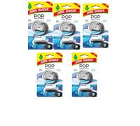 X5 Confezioni ARBRE MAGIQUE POP OCEAN Profumatore Auto deodorante auto