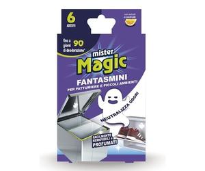 X5 CONFEZIONI MISTER MAGIC ZERO ODORI PATTUMIERE E PICCOLI AMBIENTI