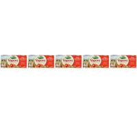 X5 confezioni Valfrutta al vapore polpa gran cubetti 3 x 400 g codice P