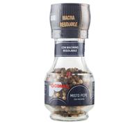 X5 Spezie e Aromi Misto Pepe con Macinino 40 g