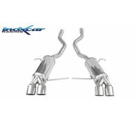 X5 type E53 3.0D 218cv 2001 Posteriore 2 x diam. 80 RACING DX+SX