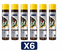 X6 CIF PROFESSIONAL LUCIDANTE MOBILI LEGNO 400ML SPRAY WOOD POLISH PRO FORMULA