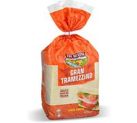 X6 Confezioni Pane gran tramezzino senza crosta senza olio di palma 400 g