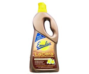 x6 Emulsio Facile La Cera Cotto e Rossa Autolucidante e Antiscivolo 3in1 (6pz)