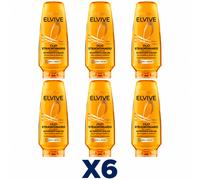 X6 L'Oreal Elvive Olio Straordinario Balsamo Nutriente Capelli Secchi 250ml