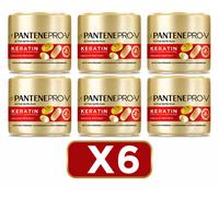 X6 Pantene Pro-V Maschera Capelli Keratina Cheratina 300 ml Protezione Colore