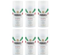X6 Proraso Schiuma Da Barba Per Pelli Sensibili Con Avena e Te' Verde 300ml