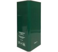 x60 Lattina latta in metallo per olio contenitore 5lt tappo e maniglia 080160