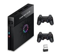 X6S TV Video Game Console 4K Super Game Box 64G 9000+ Games for PSP/PS1/MAME with Wireless 2 Gamepads UK PLUG