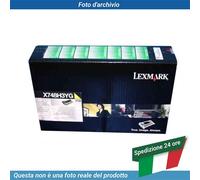 Lexmark X748H3YG cartuccia toner 1 pz Originale Giallo