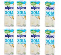 X8 ALPRO Soia , Bevanda alla Soia 100% vegetale con vitamine B2, B codice D