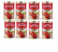 X8 Confezioni Doppio concentrato di pomodoro 440 g a confezione