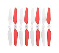 X8 SE 2020 2022 Eliche di sostituzione a rilascio rapido compatibile 4 o 8 coppie oggetti pieghevoli per accessori per pezzi di ricambio quadcopter(8PCS RED WHITE)