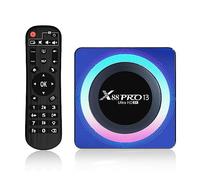 X88 Pro 13 Android 13.0 TV Box, acrilico 4 GB RAM 64 GB ROM RK3528 Quad-Core WiFi6 Dual Band 2.4G/5.8G Ethernet 1000M BT5.0 8K HDR10+ Ultra HD USB3.0 Smart Home Player, X88PROAC64