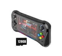 X8M Retro Video Handheld Game Console 128GB 25000+ Games 4.5inch IPS Screen Support Multiple Emulators Black